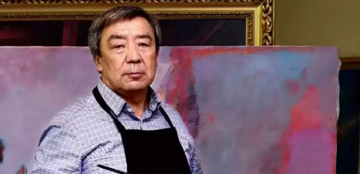 Dünyaca ünlü Ressam Tölepbay, depremzedeler için tablosunu sattı