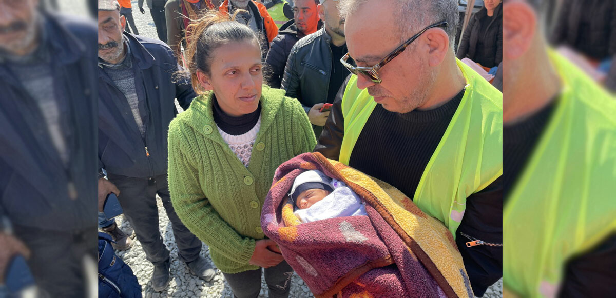 Haluk Levent enkazdan çıkartılan 10 günlük bebeğin ismini koydu