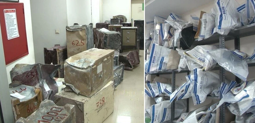 Depremzedelerin canı da malı da güvenlik ekiplerine emanet