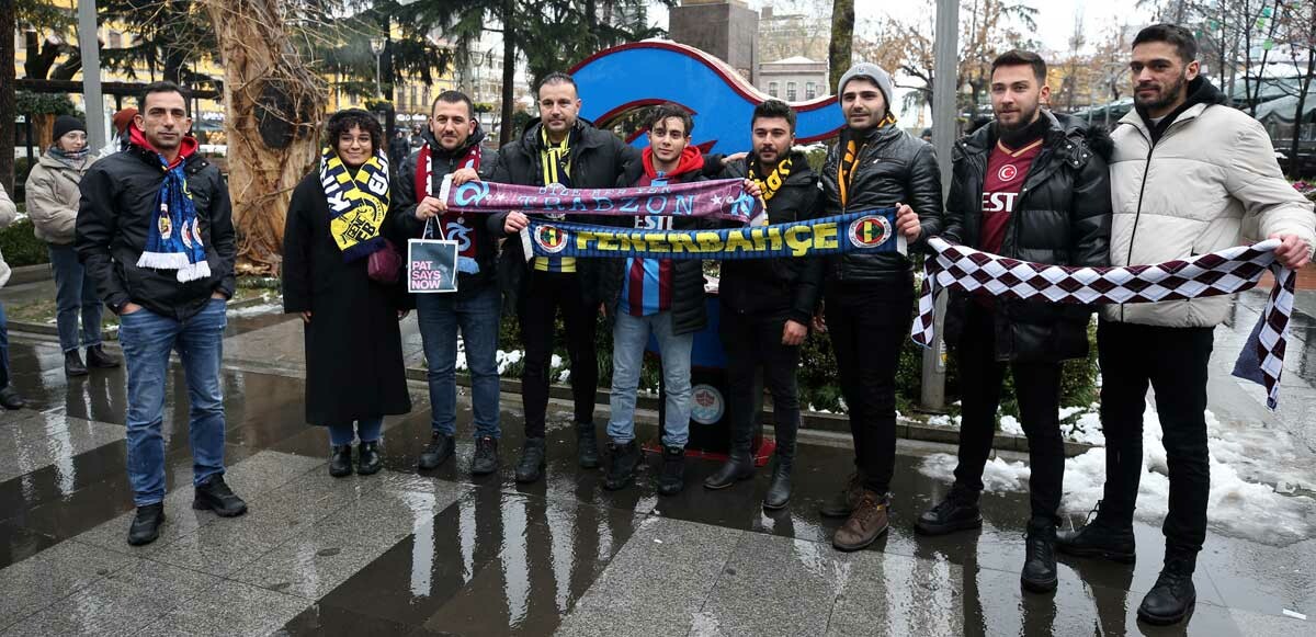 Trabzon'da tarihi görüntüler: Dört büyükler omuz omuza