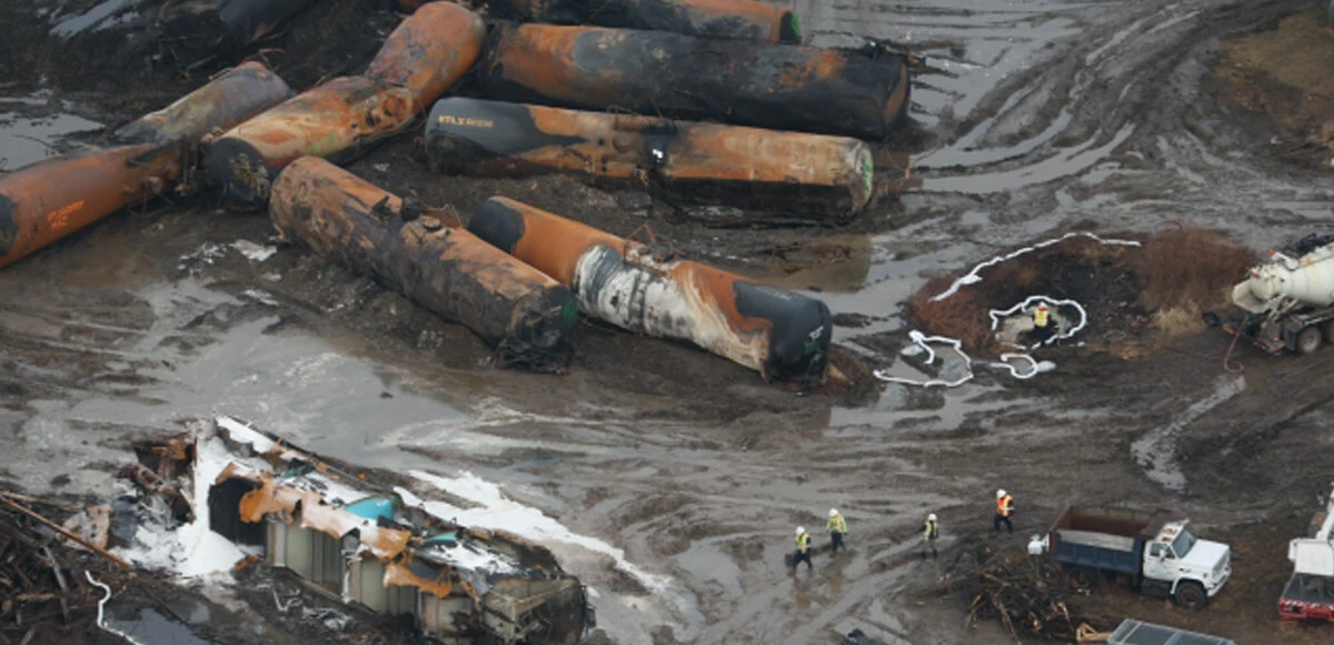 ABD'nin Çernobil'i denen Ohio'daki kimyasal felaketin ardından hastalıklar ortaya çıktı!