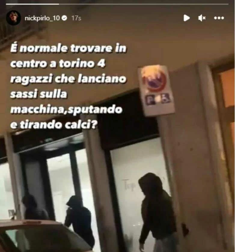 Andrea Pirlo'nun oğluna taşlı saldırı!