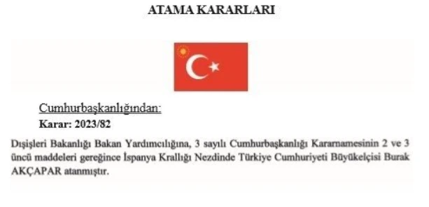 Son dakika! Dışişleri Bakanlığı Bakan yardımcılığına 2 atama