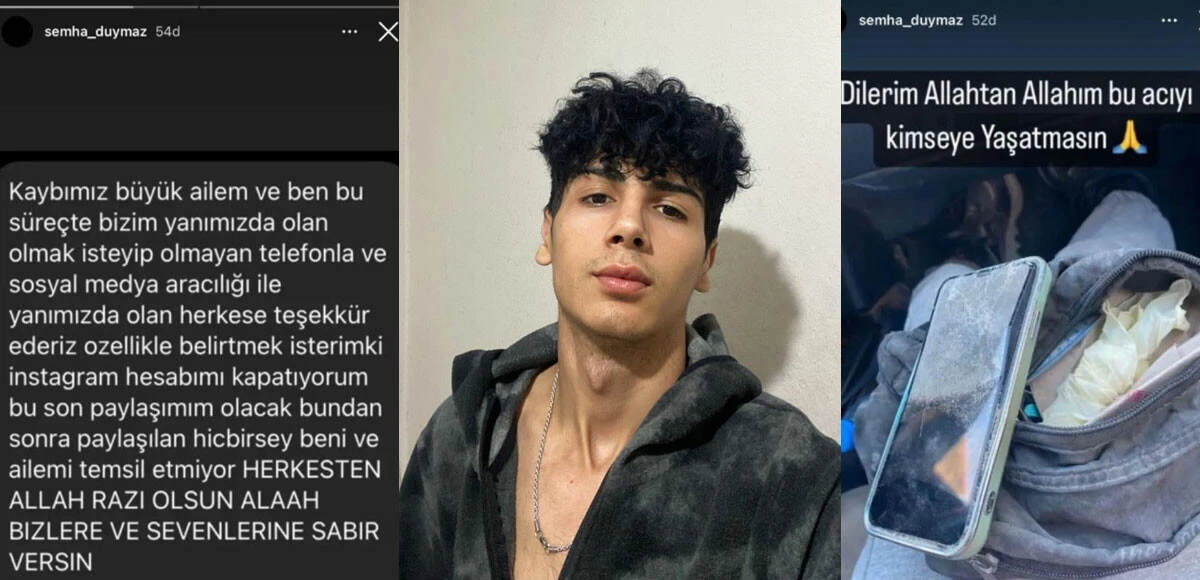 Taha Duymaz'ın ölümünün ardından ablası Semiha Duymaz 'son' diyerek paylaştı! Acısı binlerin yüreklerini dağladı