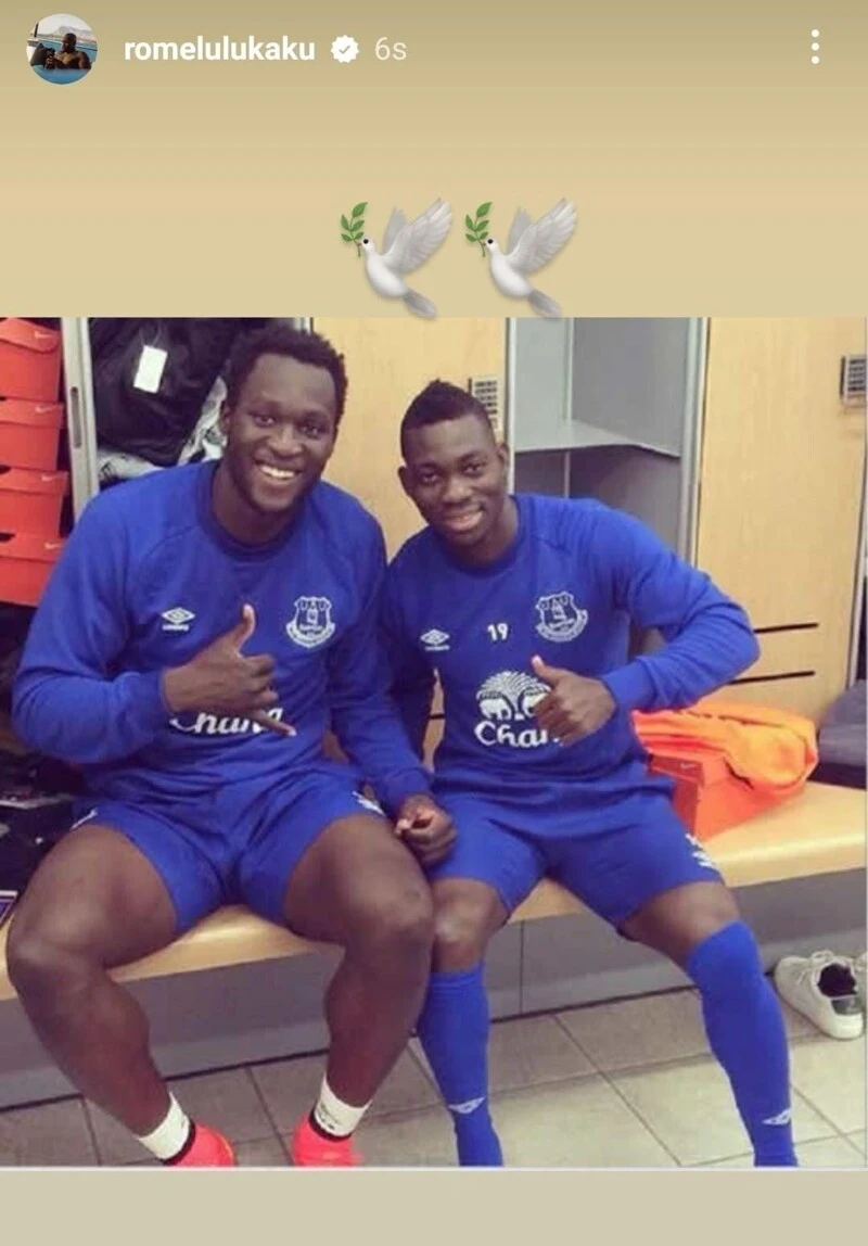 Christian Atsu Lukaku'dan duygulandıran <a href=