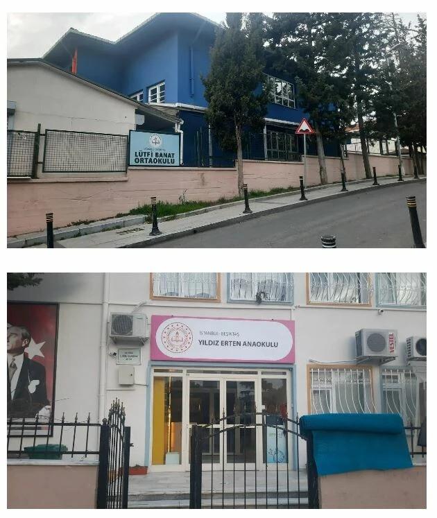 İstanbul’da tahliye edilen okullar görüntülendi