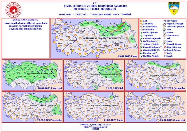 Meteoroloji il il uyardı: Kuvvetli geliyor, her yer beyaza bürünecek (19 Şubat hava durumu)