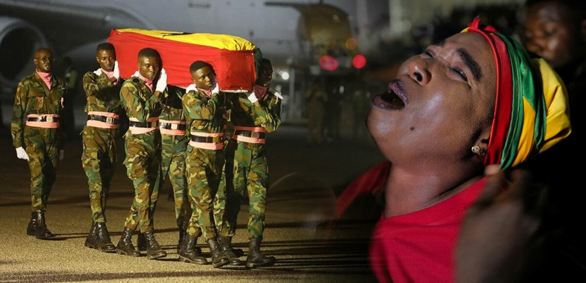 Depremde hayatını kaybeden Atsu&#039;nun cenazesi ülkesi Gana&#039;da gözyaşlarıyla karşılandı