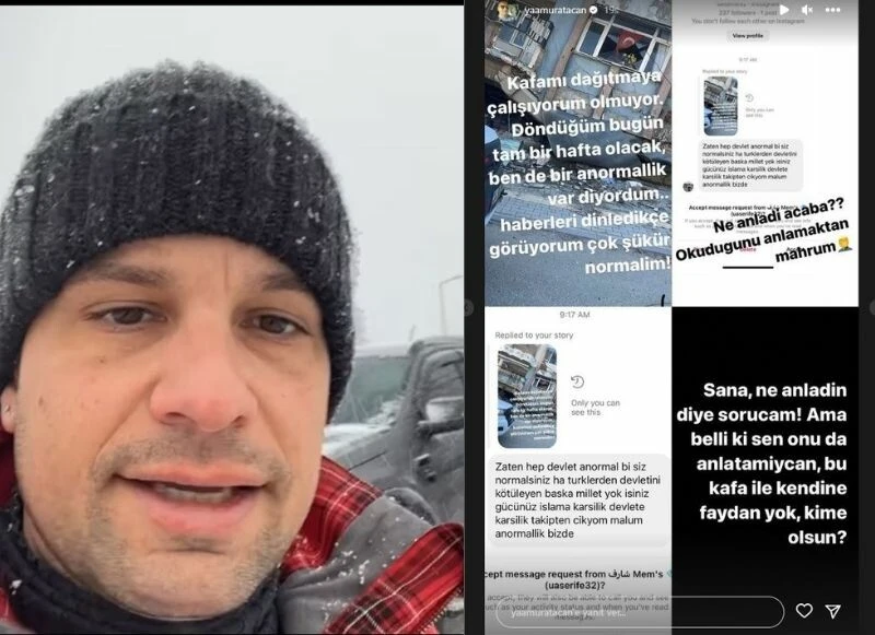 Yağmur Atacan paylaşımına gelen mesaja isyan etti: Türklerden başka devletini kötüleyen millet yok!