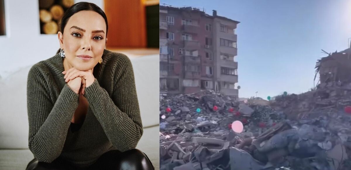 Depremde ölen çocuklar için enkaza bağlanan balonlar Ebru Gündeş’i kahretti: Ne rahat nefes alabiliriz ne unutabiliriz!