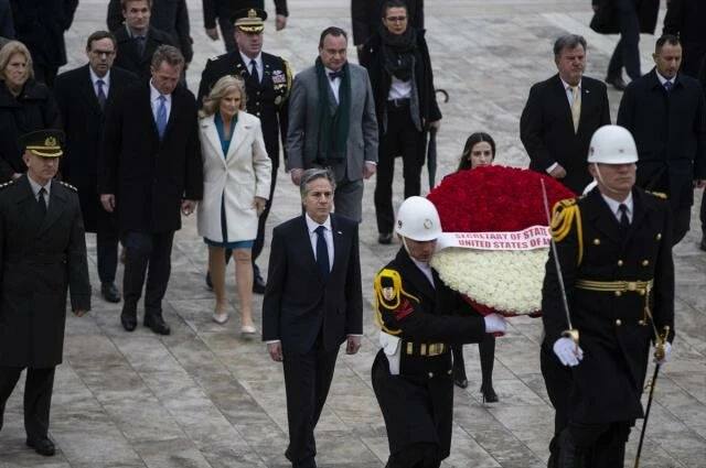 Türkiye'deki ABD'li Bakan Blinken'ın Anıtkabir Özel Defteri'ne ne yazdığı ortaya çıktı