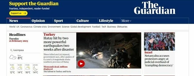 Türkiye depremleri Hatay'ın ardından yeniden dünya basınında: Korkular yeniden canlandı enkaz altında kalmak gibi