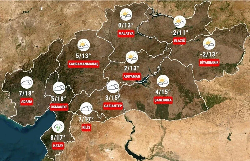 Meteoroloji bölge bölge uyardı: Kuvvetli esecek, dikkatli olun (22 Şubat hava durumu)