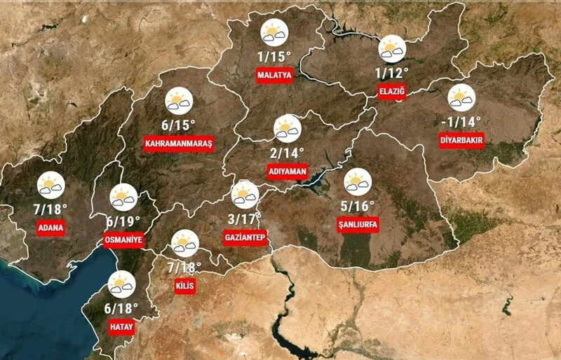 Meteoroloji bölge bölge uyardı: Kuvvetli esecek, dikkatli olun (22 Şubat hava durumu)