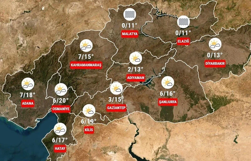 Meteoroloji bölge bölge uyardı: Kuvvetli esecek, dikkatli olun (22 Şubat hava durumu)