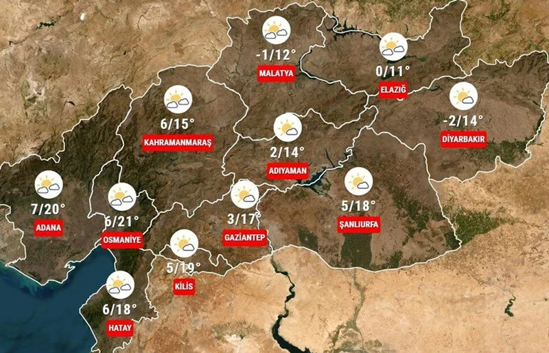 Meteoroloji bölge bölge uyardı: Kuvvetli esecek, dikkatli olun (22 Şubat hava durumu)