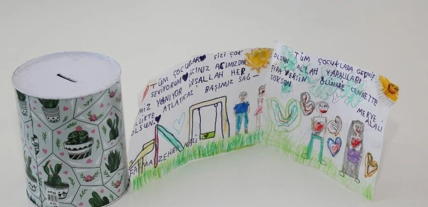 Çocuklardan depremzedeler için duygulandıran mektuplar