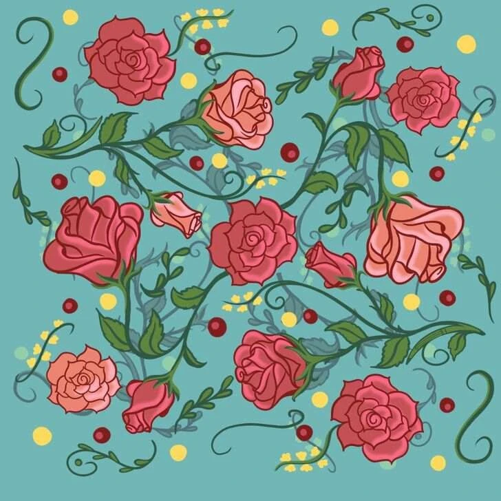 7 saniyeniz var… Çiçeklerin arasındaki kalemi yalnızca kıvrak zekalılar bir bakışta bulabiliyor!