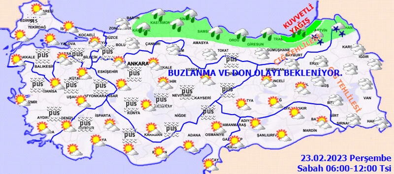 Meteoroloji sarı kodla uyardı: Kar kuvvetli geliyor, dikkatli olun