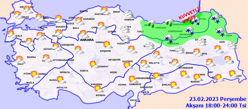 Meteoroloji sarı kodla uyardı: Kar kuvvetli geliyor, dikkatli olun