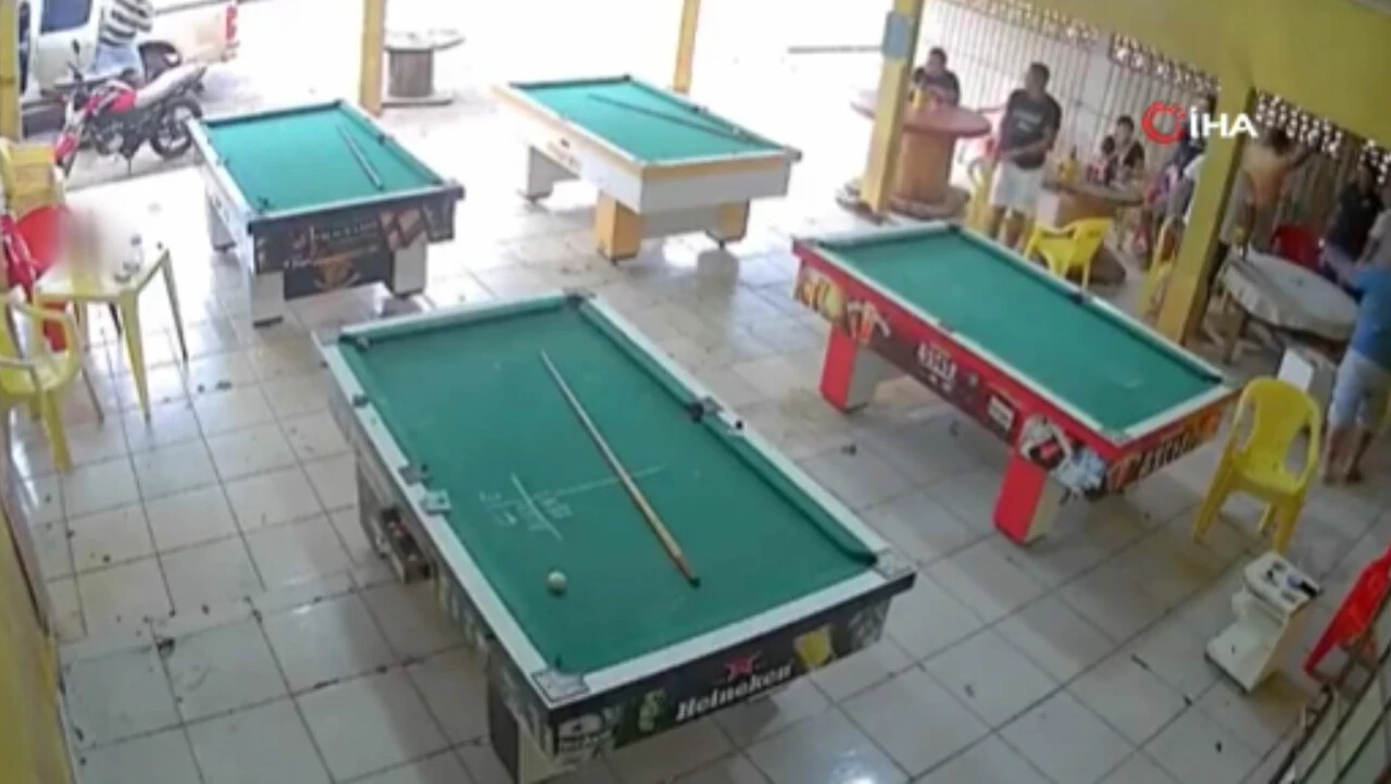Brezilya'da bilardo salonunda katliam! Yenilince kendilerine gülen 7 kişiyi öldürdüler