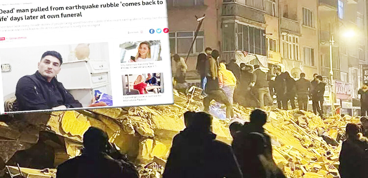 Enkaz altında öldü sandılar, canlı canlı gömüyorlardı 