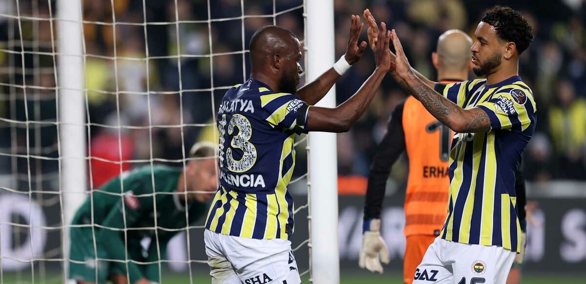 Kanarya erteleme maçında rahat kazandı! Maç sonucu: Fenerbahçe 4-0 Konyaspor