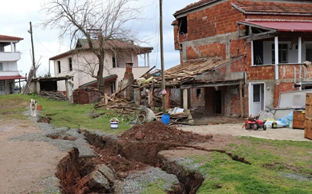 Ordu'da heyelan felaketi! Evler yerle bir oldu