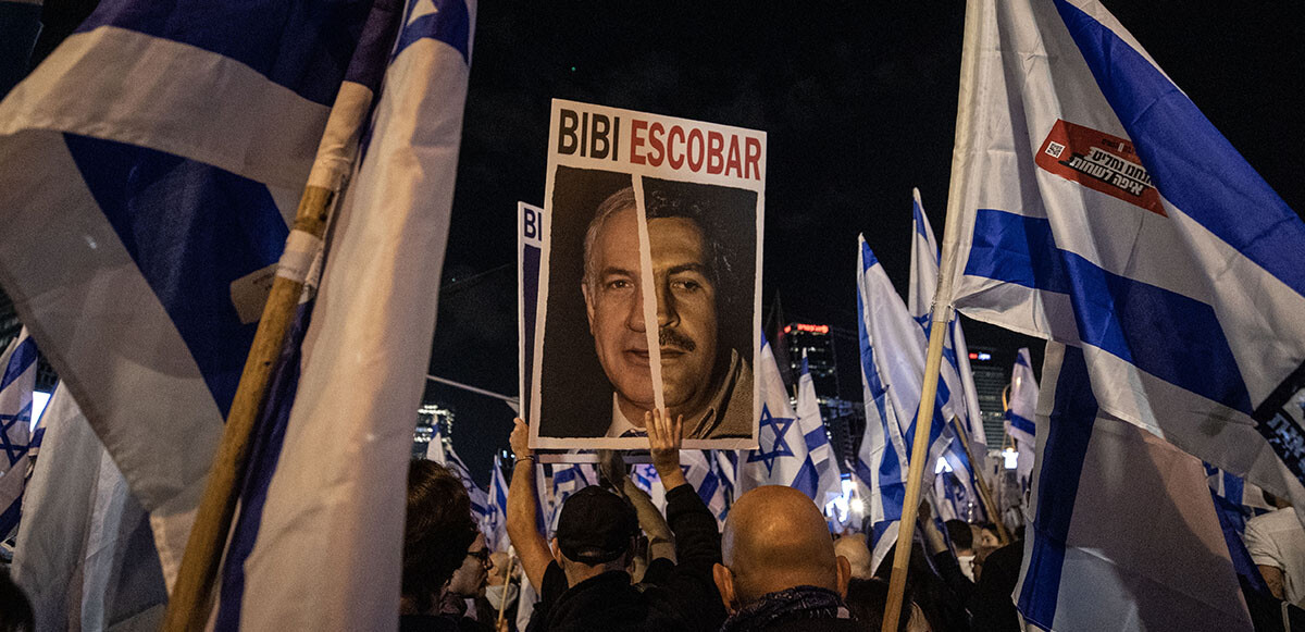 İsrail halkı sokağa döküldü, topun ağzında Netanyahu var: Siyonizmden kurtuluş
