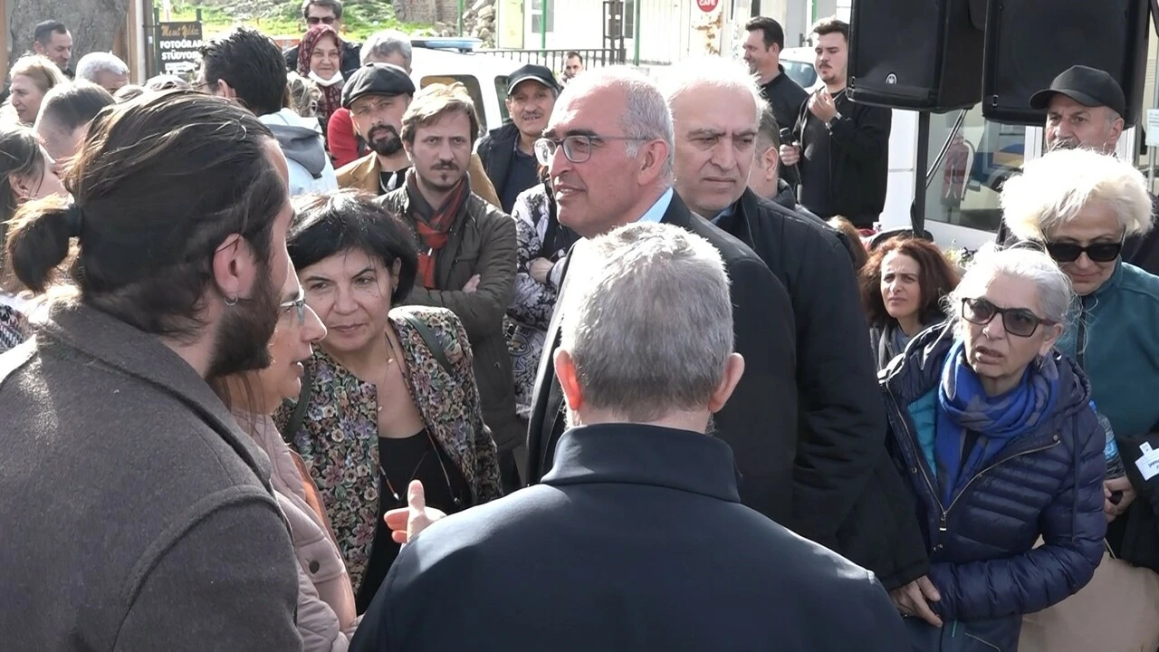 Uzman doktor, 'sağlam binalar' için açlık grevine başladı