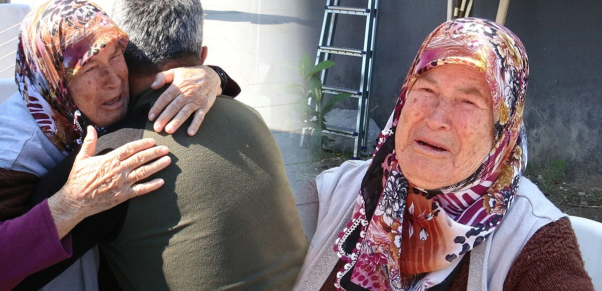 Enkazdan kurtarılan 88 yaşındaki Ümmühan nine yaşadıklarını gözyaşlarıyla anlattı