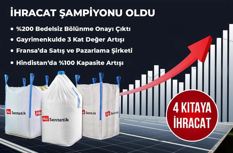 İşbir Sentetik, Gayrimenkulde 3 kat değer artışı yakaladı