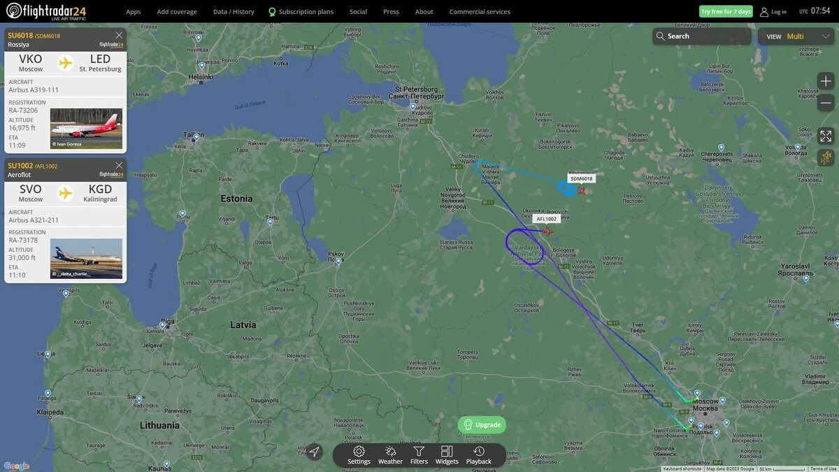 Rusya tanımlanamayan nesne tespit etti, savaş uçakları havalandı: UFO iddiaları