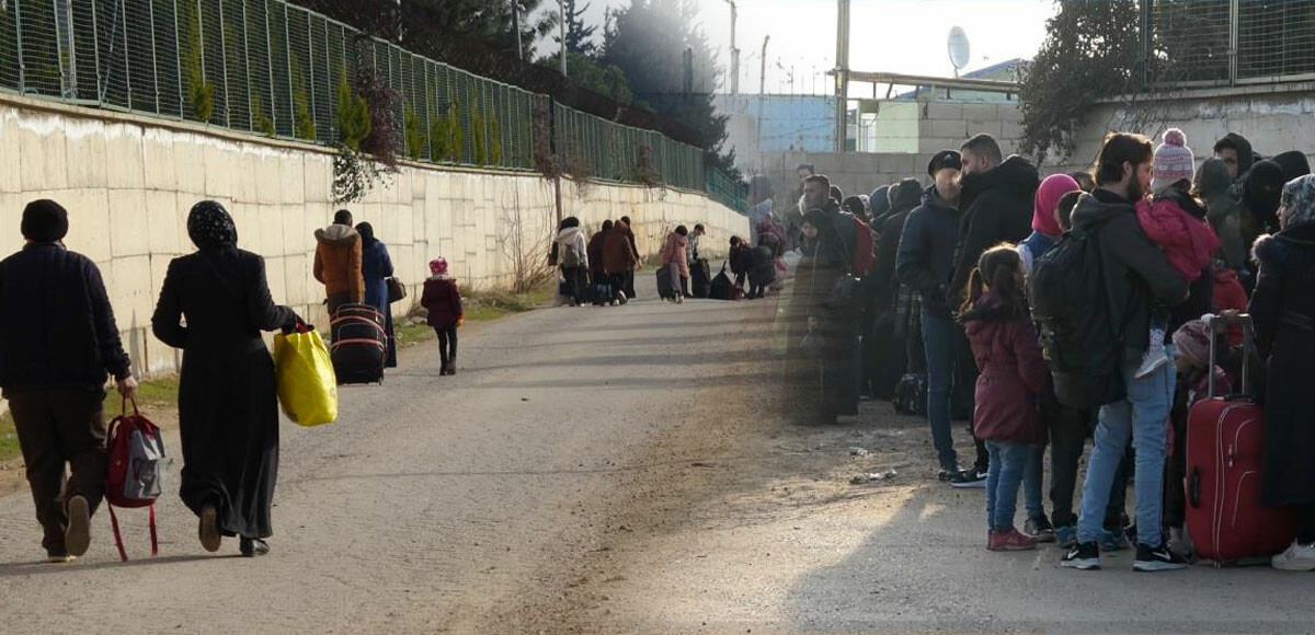 Türkiye&#039;den ayrılan Suriyelilerin sayısı belli oldu! Depremin ardından ülkelerine dönüyorlar