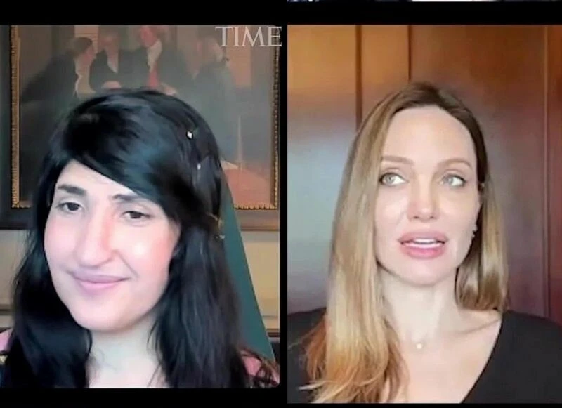 Taliban üyesi kocası tarafından burnu kesilen Bibi Aisha, yaşadıklarını Anjelina Jolie’ye anlattı!