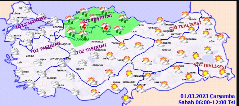 Meteoroloji uyardı! Sıcaklılar düşüşe geçti, çamur yağacak (Güncel hava tahmin raporu)