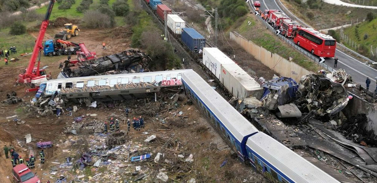 Yunanistan&#039;daki tren kazasının ardından demiryolu işçilerinden grev kararı 