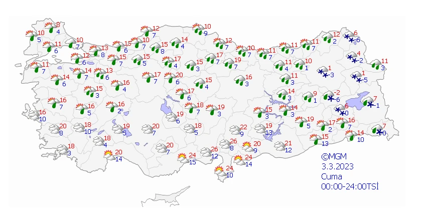 Hafta sonu plan yapanlar dikkat: Sıcaklıklar düşüşe geçti, kar ve sağanak geri döndü!  (Meteoroloji güncel hava durumu)