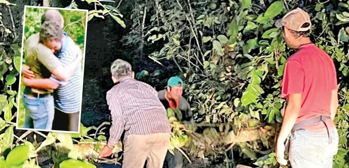 31 gün boyunca böcek ve solucanla hayata tutundu! Amazon ormanlarından sevindiren kurtuluş