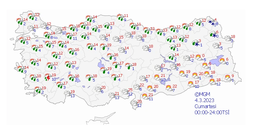Hafta sonu plan yapanlar dikkat: Sıcaklıklar düşüşe geçti, kar ve sağanak geri döndü!  (Meteoroloji güncel hava durumu)