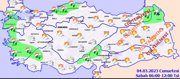 Kurak günlere elveda! Meteoroloji beklenen raporu yayımladı: 4 gün boyunca etkili olacak (4 Mart hava durumu)