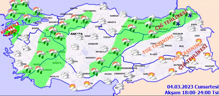 Kurak günlere elveda! Meteoroloji beklenen raporu yayımladı: 4 gün boyunca etkili olacak (4 Mart hava durumu)
