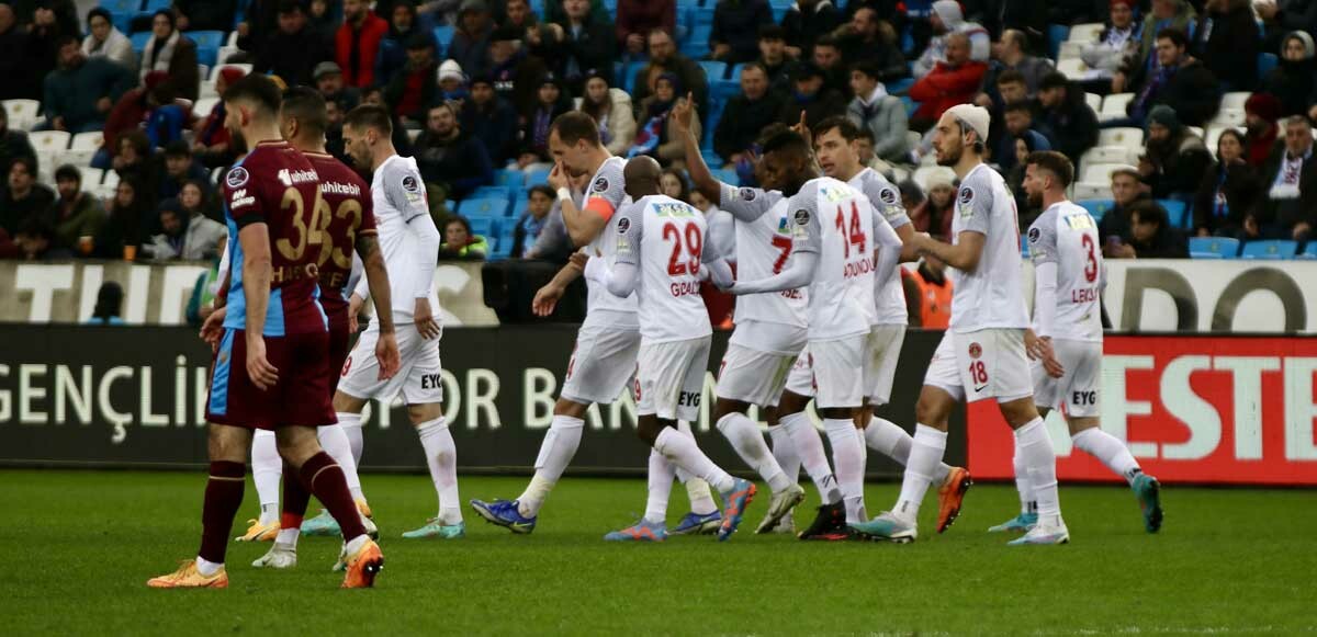 Trabzonspor&#039;un 36 maçlık serisi sona erdi!