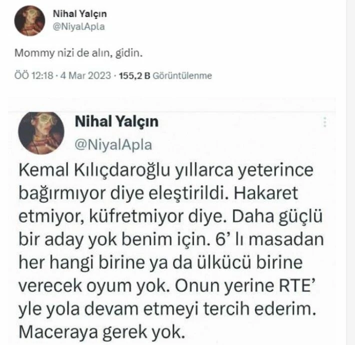 Küplere binen ünlü oyuncudan ‘Erdoğan'a oy veririm’ resti!