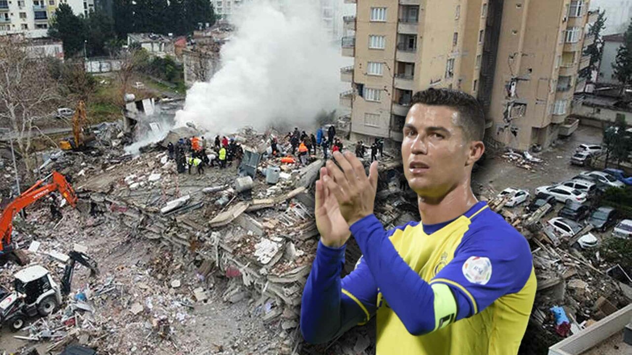 Deprem felaketine sessiz kaldığı için eleştiriliyordu… Cristiano Ronaldo harekete geçti