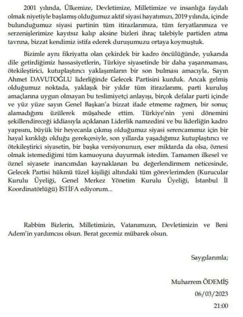 Son dakika! Kılıçdaroğlu'nun adaylığı sonrası ilk istifa geldi