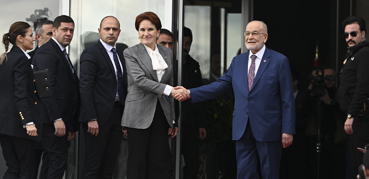 Son dakika! Ankara&#039;da hareketli saatler: Akşener döndü, altılı masa toplantısına katıldı