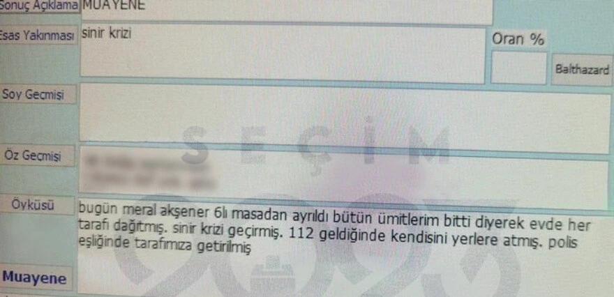 Sadece masa değil, seçmen de dağıldı: Bir vatandaş hastanelik oldu