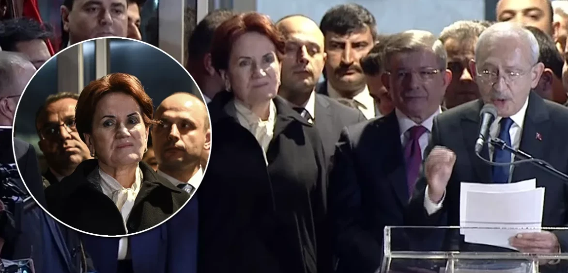 6'lı masanın yemeğine Meral Akşener katılmadı!