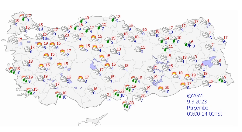 Sağanak şiddetini azaltıyor, sıcaklıklar tekrar yükselişe geçti